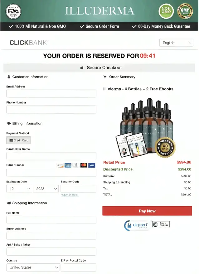 illuderma buy page